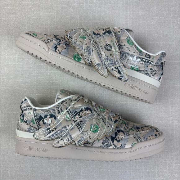 💸 adidas Forum Wings 1.0 Low "Jeremy Scott Money" 7W - Picture 2 of 6
